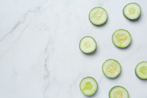 To lose weight fast, consume cucumber 